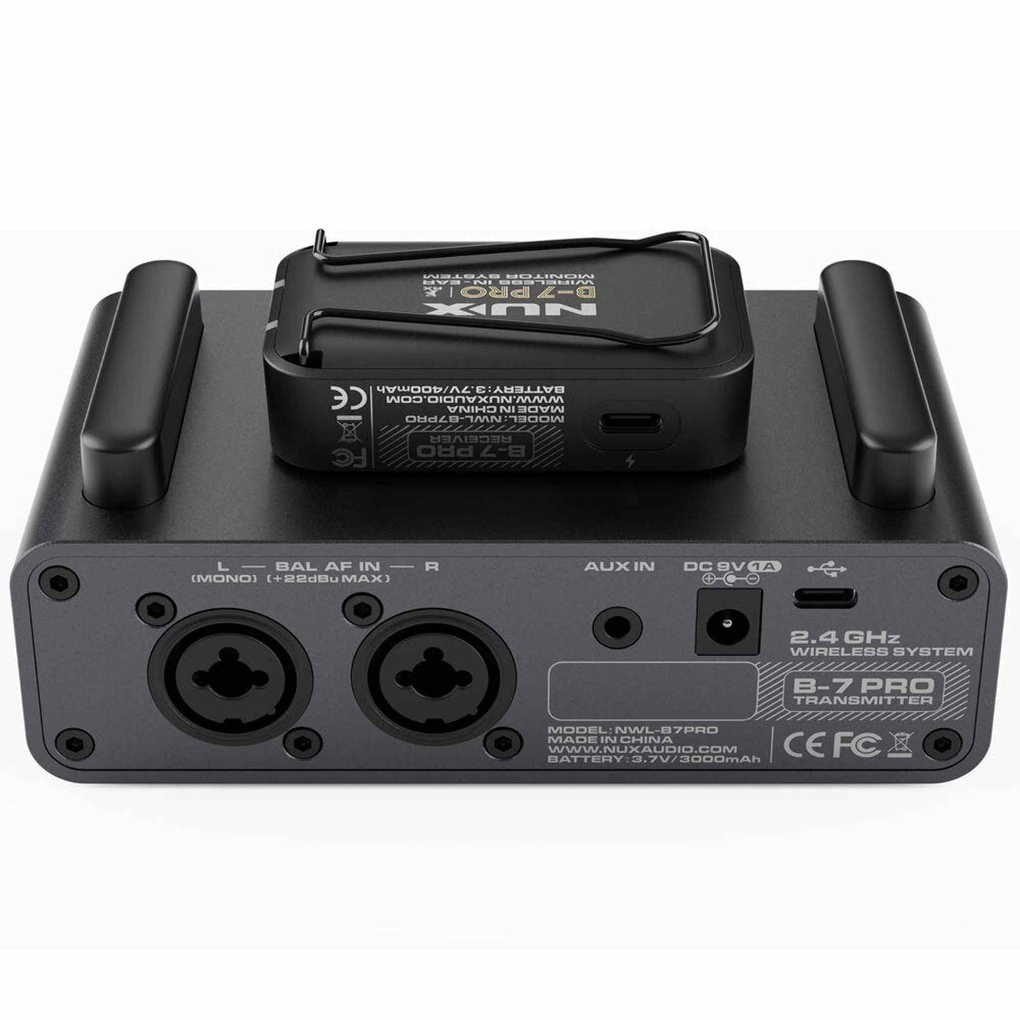 NU-X B-7PRO 2.4 GHz Professional Personal Wireless In-Ear Monitoring System - MONITOR - [shop-name]