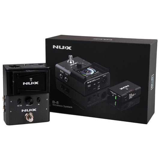 NU-X B-8 Professional Instrument Digital Wireless System W/Receiver - Joondalup Music Centre