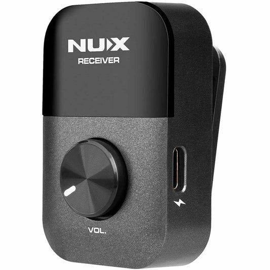 NU-X 5.8 GHz Stereo Wireless Receiver (Only) for NXC-7 In-Ear Monitoring System