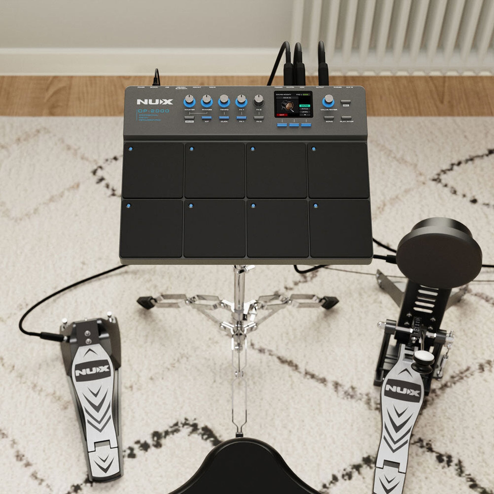 NU-X Professional Digital Percussion Pad Sound Module Expansion Pack - Joondalup Music Centre