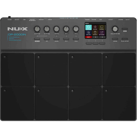 NU-X Premium Custom Indian Sampled Electronic Percussion Pad Sound Module
