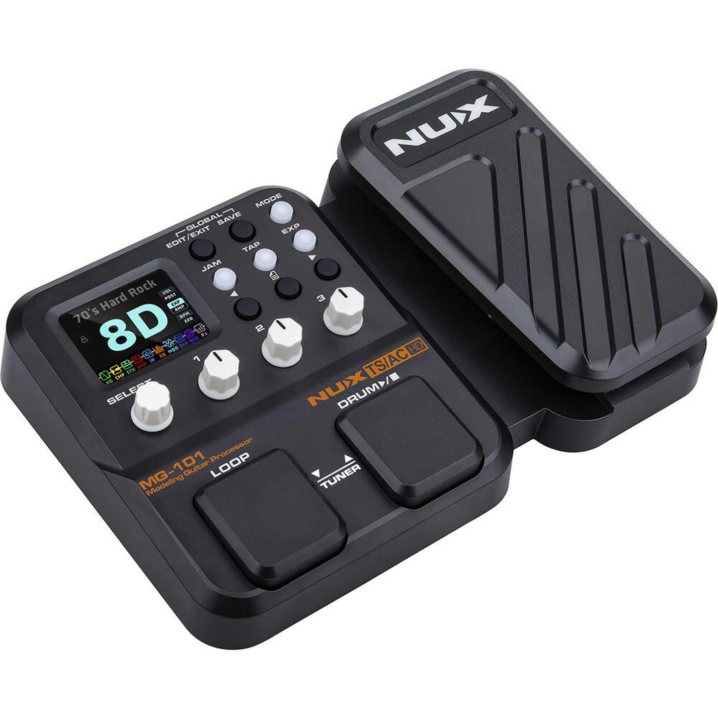 NU-X MG101 Multi-Effects & Modelling Guitar Processor - EFFECTS - [shop-name]