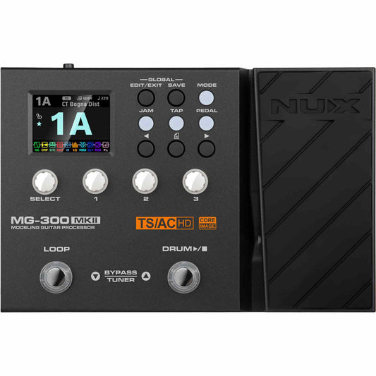 NU-X MG-300MKII Guitar Modeling Processor Multi Effects Pedal-EFFECTS-Joondalup Music Centre