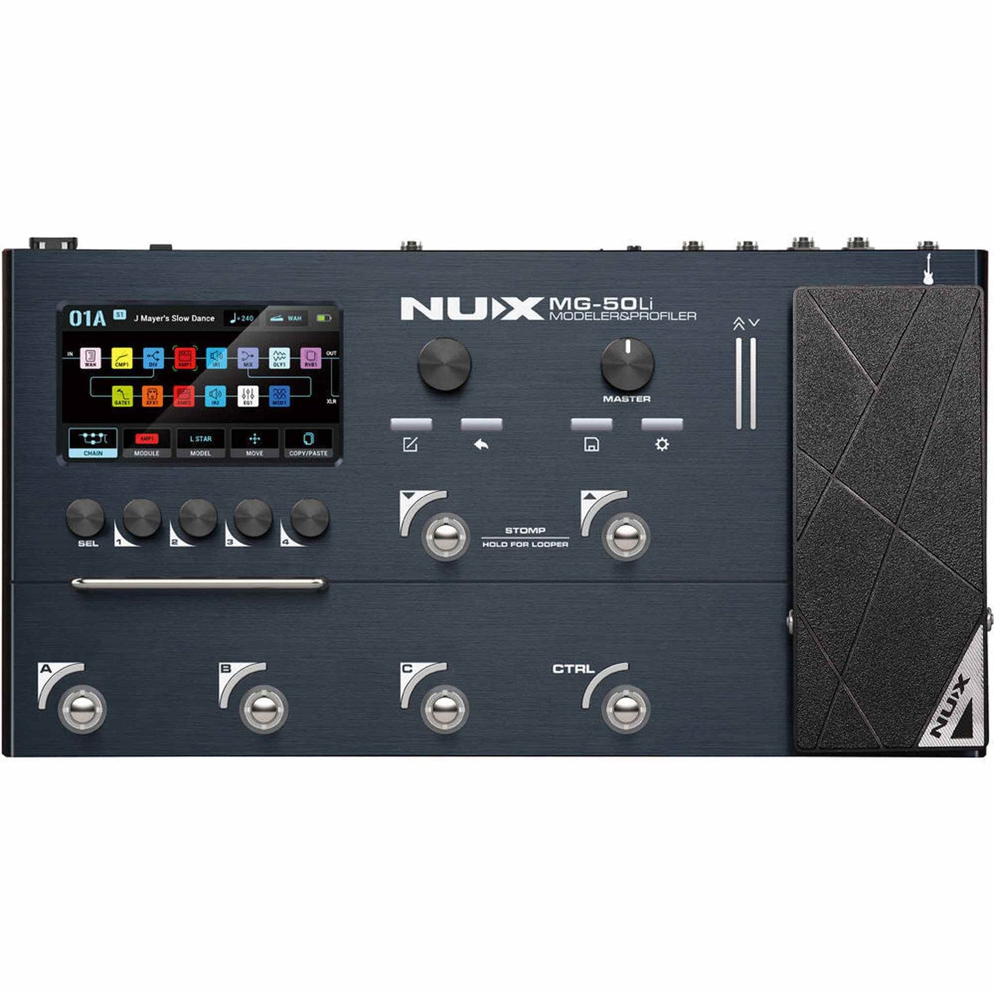 NU-X MG-50Li Versatile Guitar/Bass Modeler & Profiler