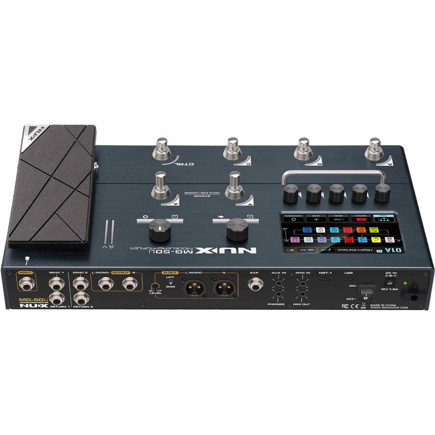 NU-X MG-50Li Versatile Guitar/Bass Modeler & Profiler