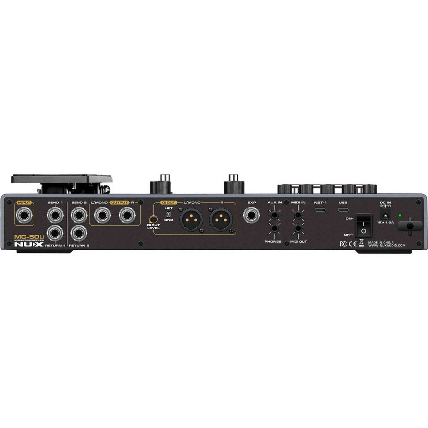 NU-X MG-50Li Versatile Guitar/Bass Modeler & Profiler