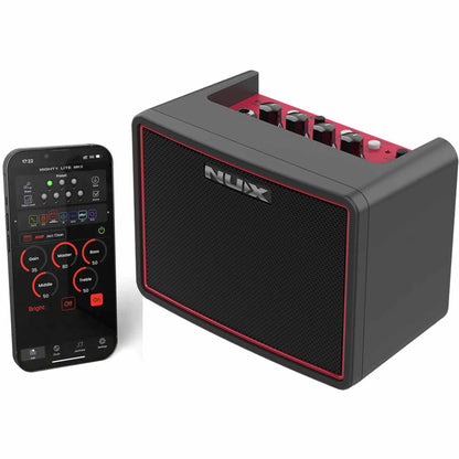 NU-X Mighty Lite BT MKII Portable Guitar Amplifier - Dark Gray