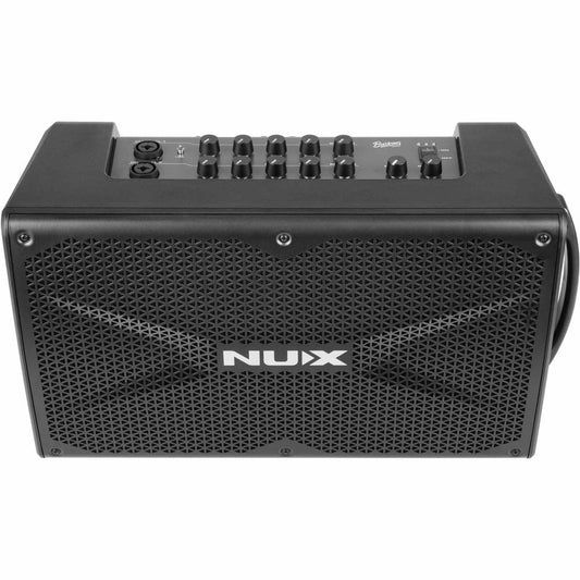 NU-X Portable Busking 200FR Rechargeable 2-Channel Speaker top