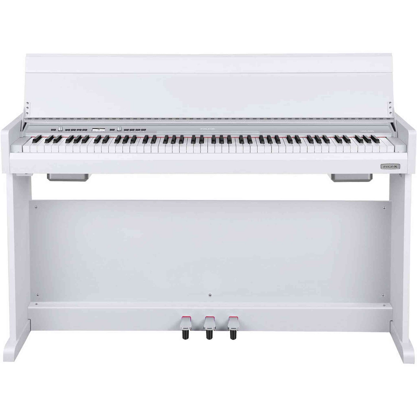 NU-X NCK-330 Upright 88-Key Digital Piano - White front