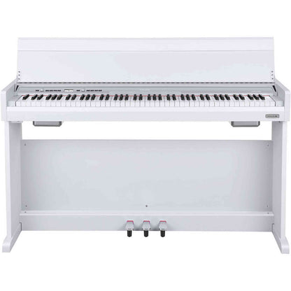 NU-X NCK-330 Upright 88-Key Digital Piano - White front