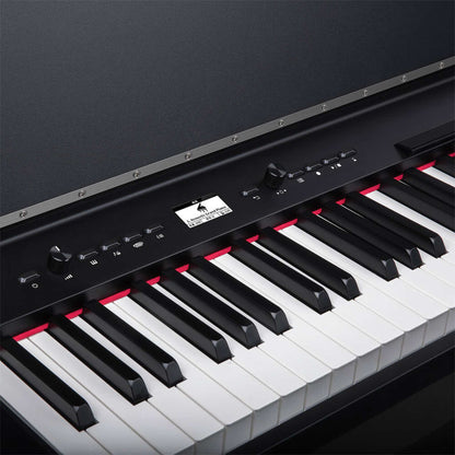 NU-X NCK-330 Upright 88-Key Digital Piano - Black Finish - PIANO & KEYBOARD - [shop-name]