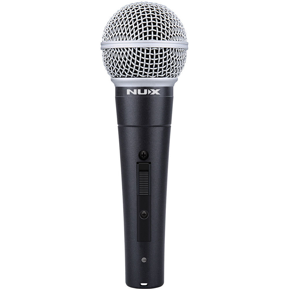 NU-X NDM-4 Dynamic Handheld Microphone with Carry Pouch