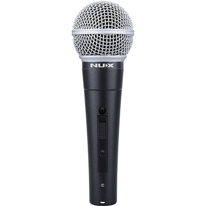 NU-X NDM-4 Dynamic Handheld Microphone with Carry Pouch