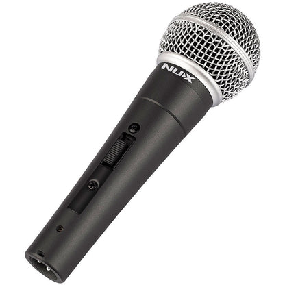 NU-X NDM-4 Dynamic Handheld Microphone with Carry Pouch