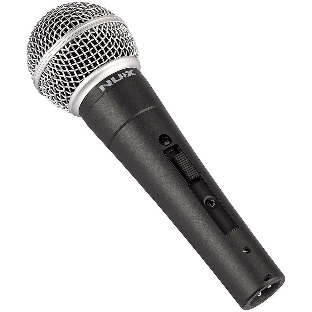 NU-X NDM-4 Dynamic Handheld Microphone with Carry Pouch