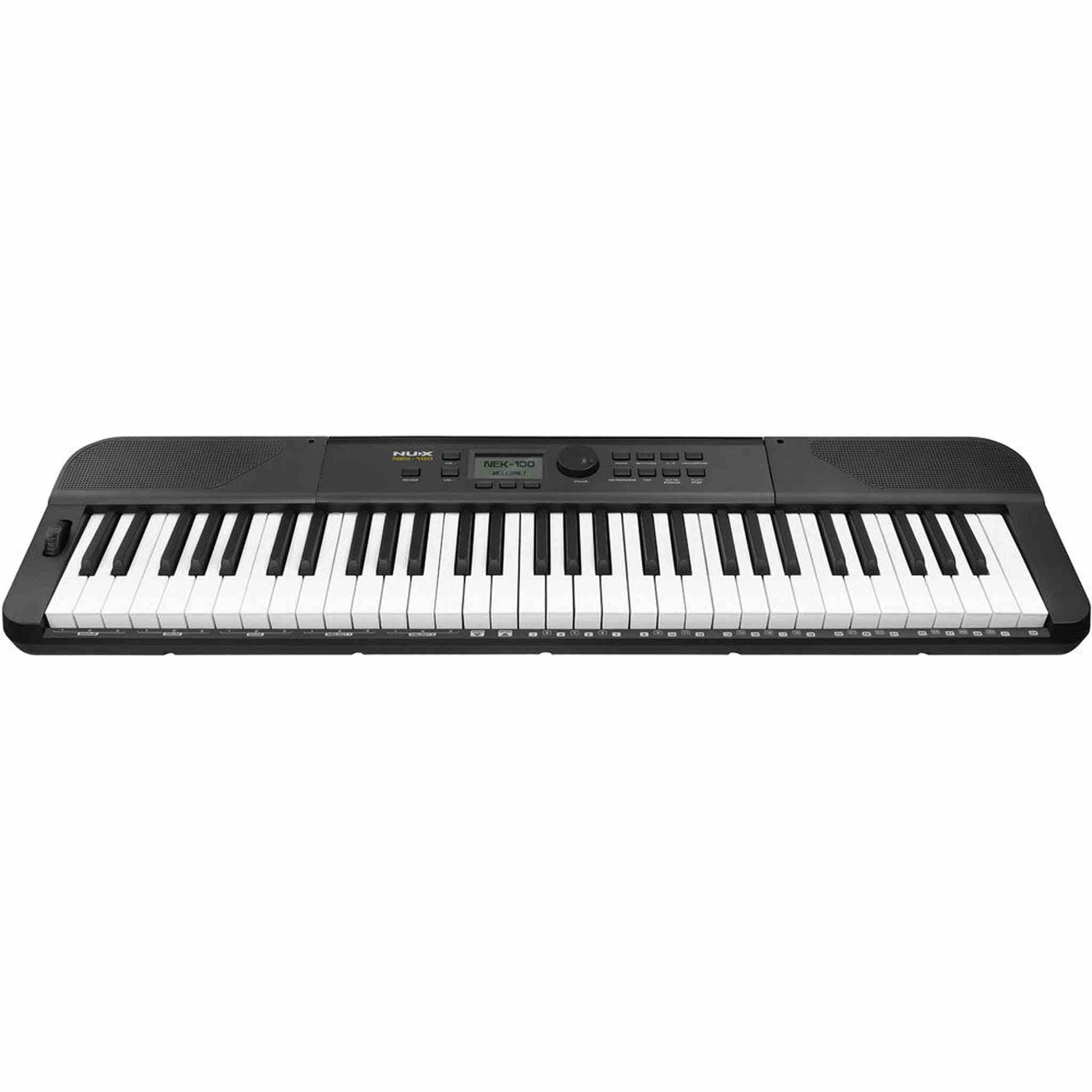 NU-X NEK-100 Portable 61-Note Keyboard - Black - PIANO & KEYBOARD - [shop-name]