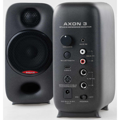 NU-X Axon 3 Studio Reference Monitor Speakers (Pair)
