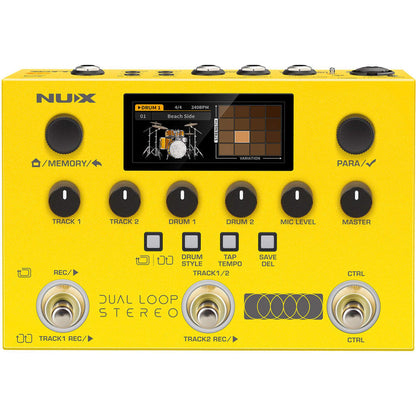 NU-X Monarch Series Dual Loop Stereo Pedal