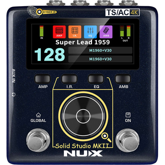 NU-X Verdugo Series Solid Studio MKII Preamp, Power Amp Simulator & IR Loader