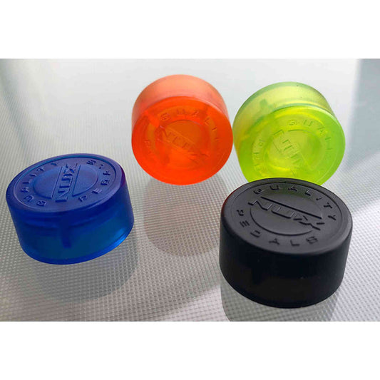 NU-X Pedal Topper Footswitch Caps Assorted Colours - Pk 5