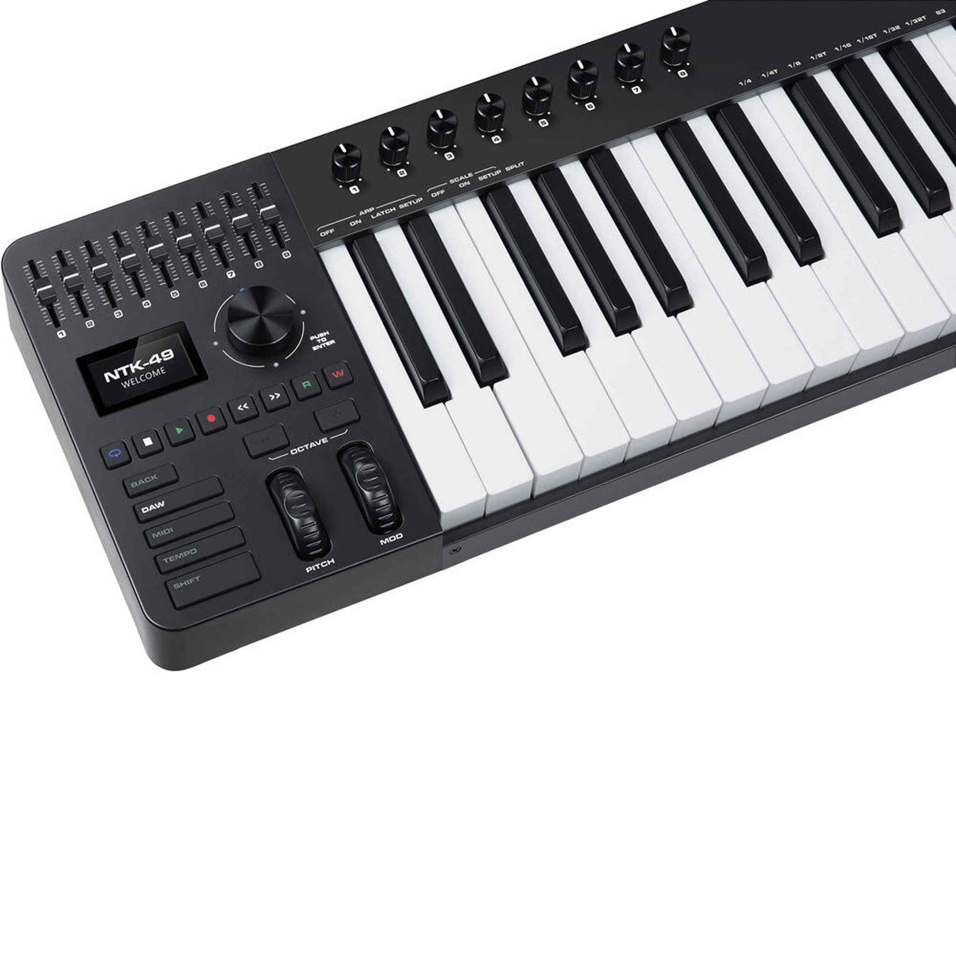 NU-X NTK-49 49 Key MIDI Keyboard Controller - MIDI - [shop-name]