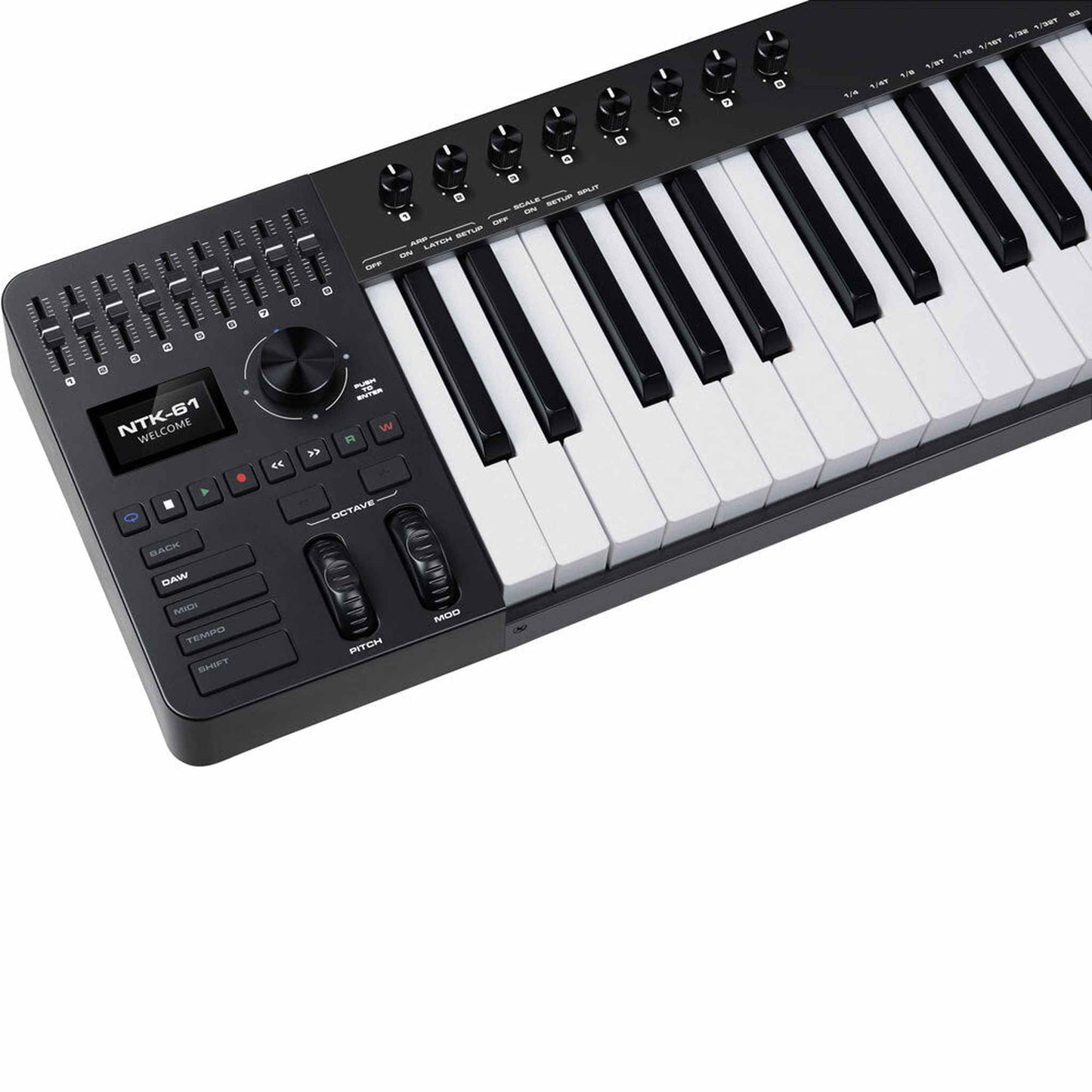 NU-X NTK-61 61 Key MIDI Keyboard Controller - MIDI - [shop-name]