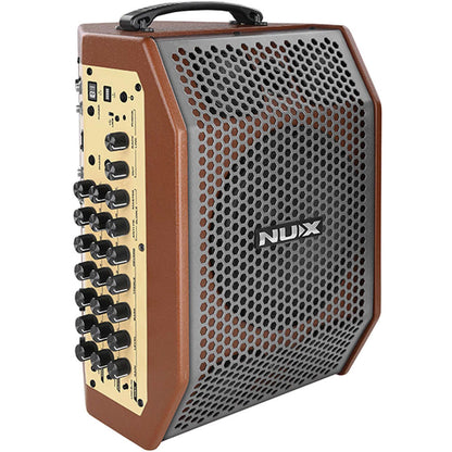 NU-X NXSA100 100W Portable Rechargeable 3 Channel Amplifier