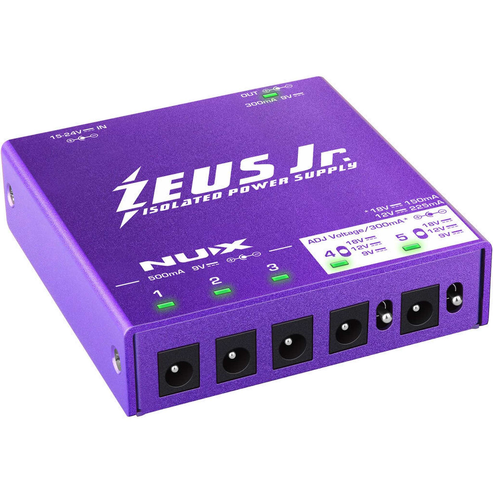 NU-X Zeus JR Isolated Power Supply with Cables - EFFECTS - [shop-name]