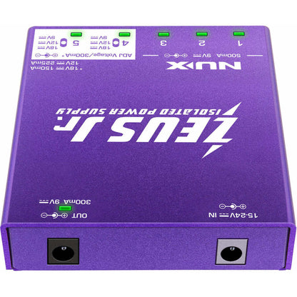 NU-X Zeus JR Isolated Power Supply with Cables - EFFECTS - [shop-name]