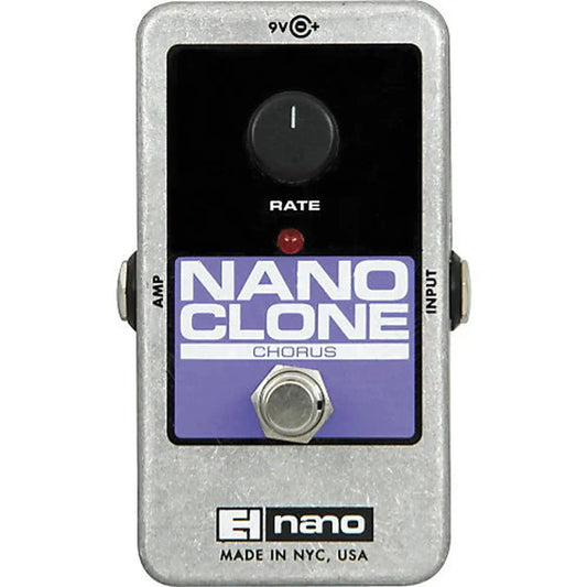 Electro Harmonix Nano Clone Analog Chorus Effects Pedal