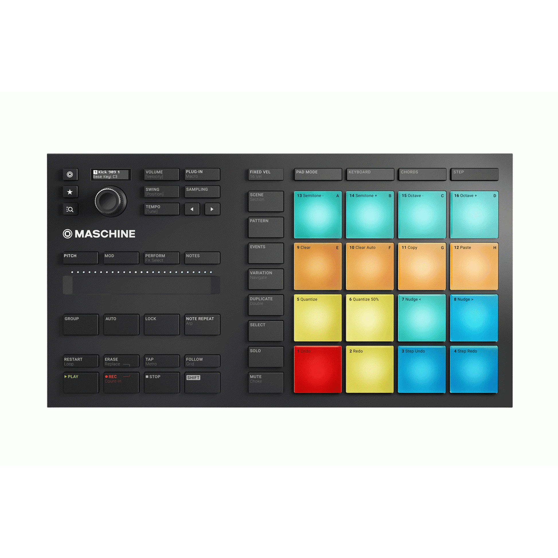 Native Instruments Maschine Mikro MK3 Compact Groove Production Studio from Joondalup Music Centre