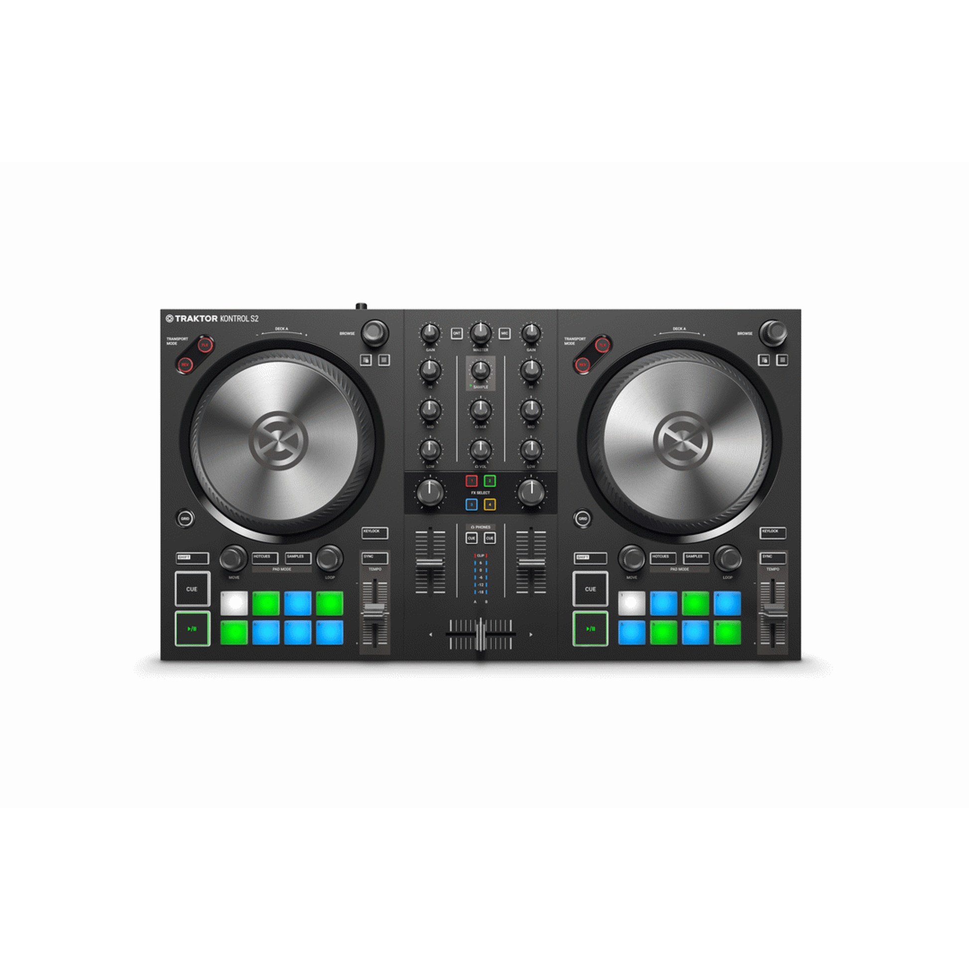 Native Instruments Traktor Kontrol S2 MK3 2-Deck DJ Controller from Joondalup Music Centre 
