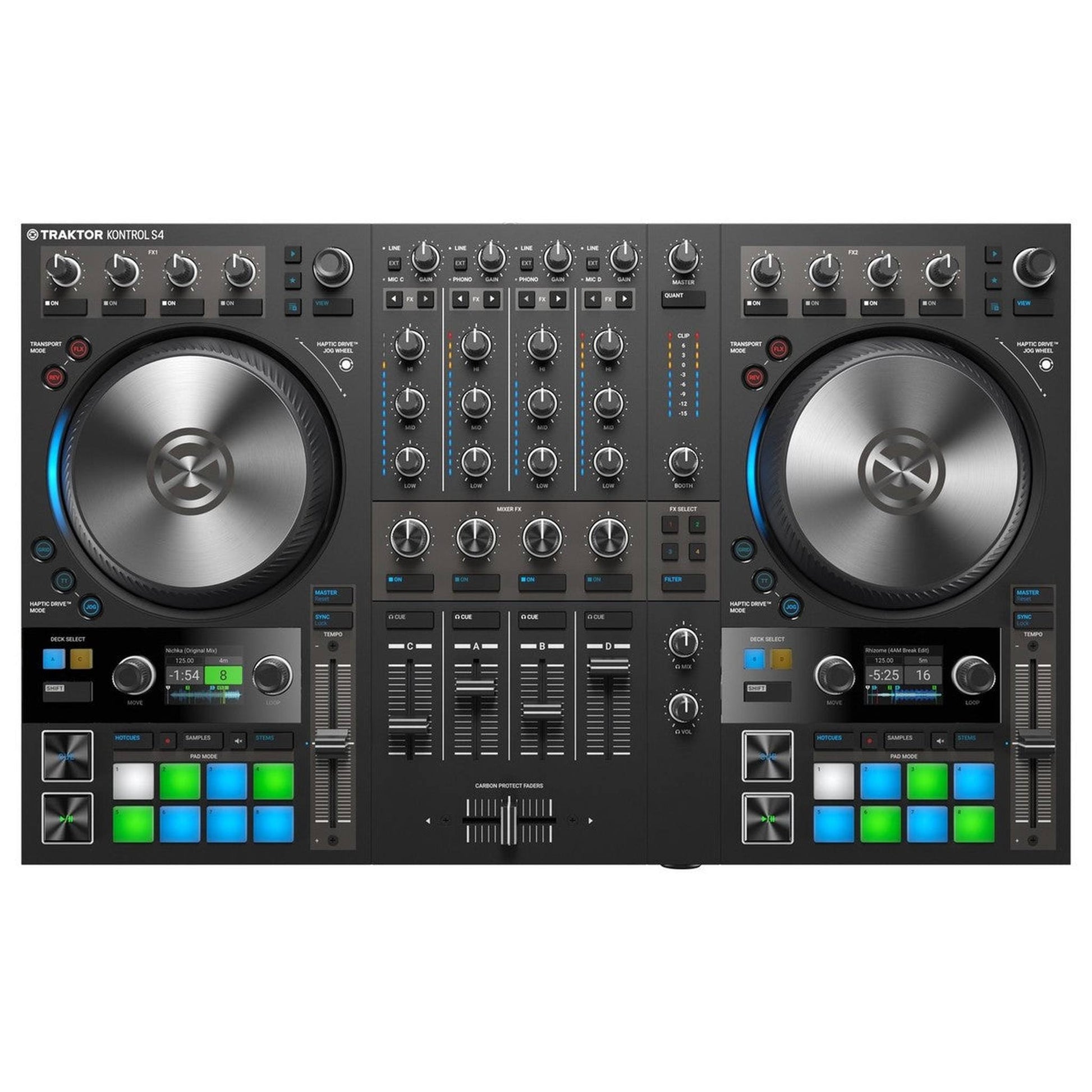 Native Instruments Traktor Kontrol S4 MK3 4-Deck DJ Controller from Joondalup Music Centre