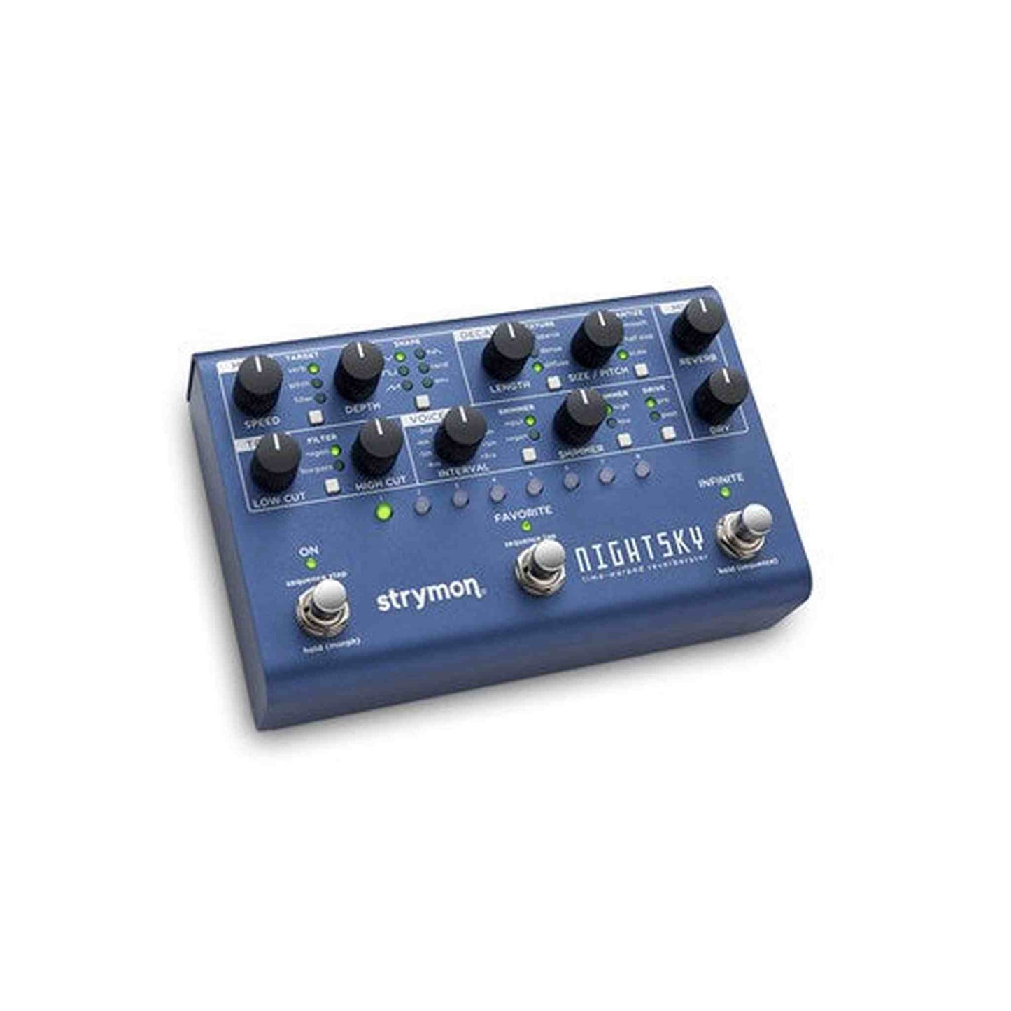 Strymon Night Sky Time-Warped - Reverb Pedal top