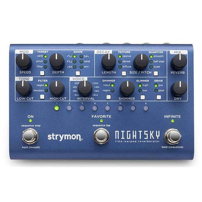 Strymon Night Sky Time-Warped - Reverb Pedal