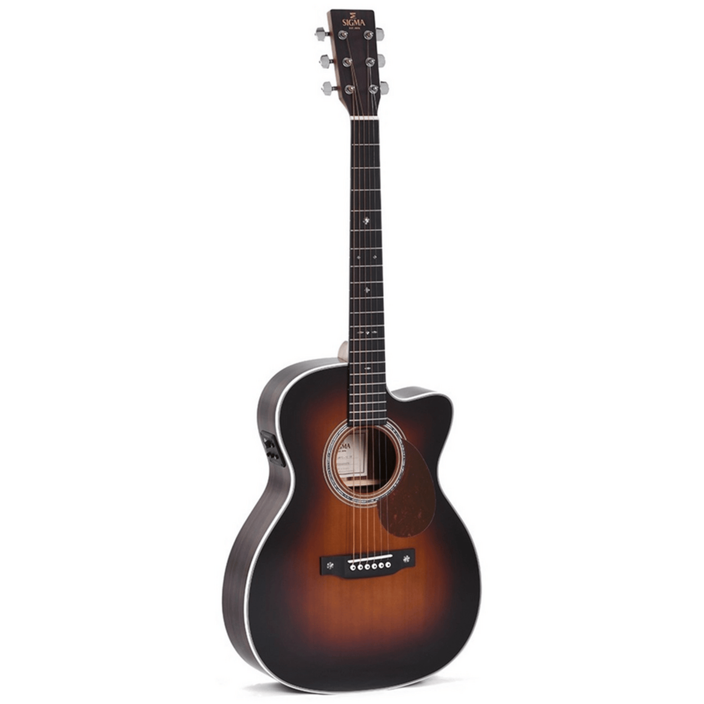 Sigma OMTC-1E-SB OM Acoustic Guitar w/Pickup - Sunburst