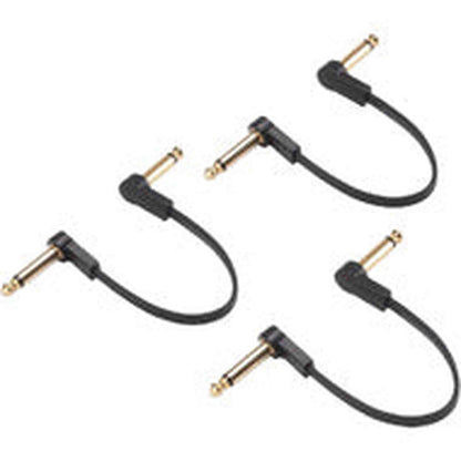 On Stage 6" Production-Grade Flat Patch Cables (3-Pack)
