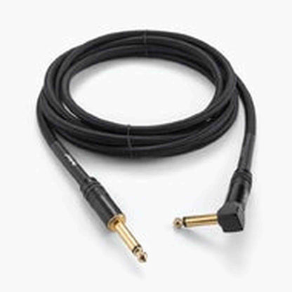 On Stage 10ft Production-Grade Braided Instrument Cable (1/4" Straight - 1/4" Right Angle)