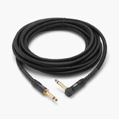 On Stage 15ft Production-Grade Braided Instrument Cable (1/4" Straight - 1/4" Right Angle)