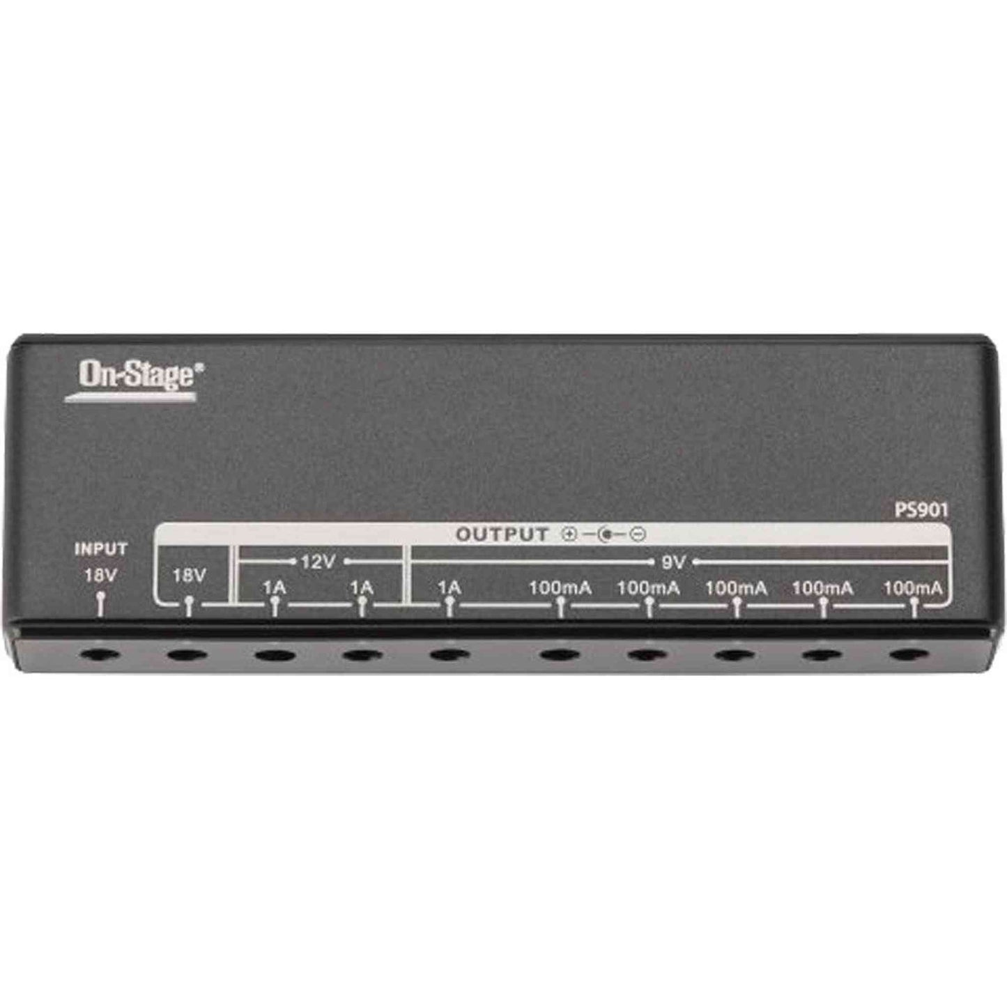 On Stage PS901 Pedalboard Power Bank with Surge Protection