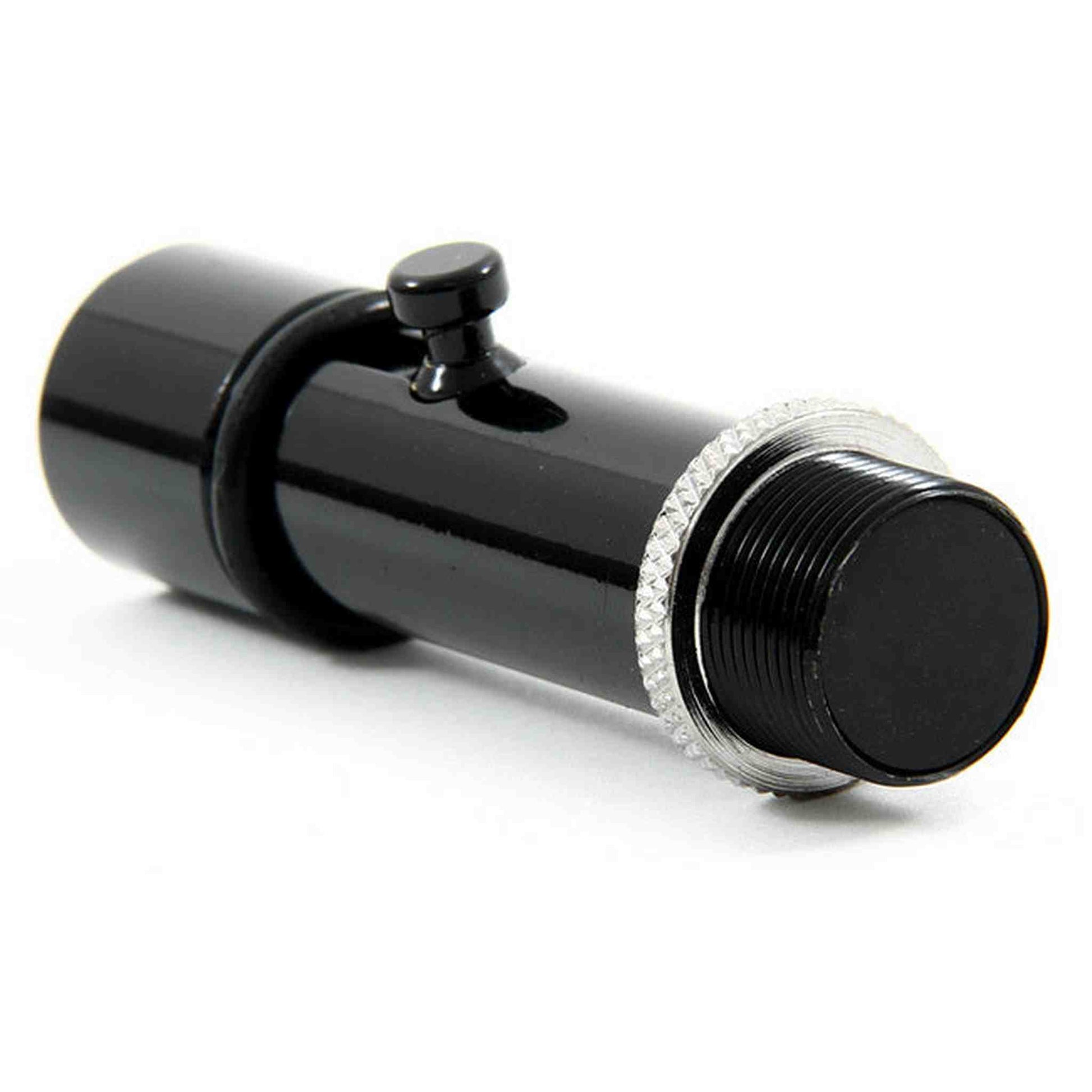 On Stage Quik-Release Push Button Mic Adaptor - Black-STANDS-Joondalup Music Centre