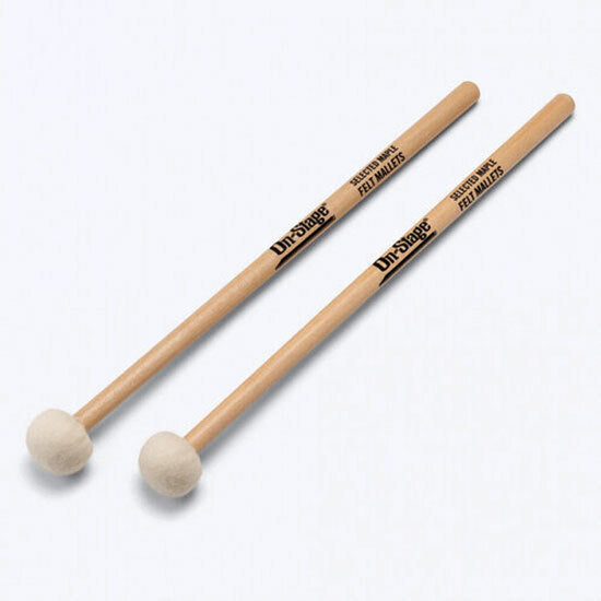 On Stage Felt Tip Mallets with Maple Handles (1-Pair)