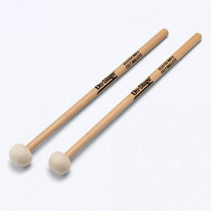 On Stage Felt Tip Mallets with Maple Handles (1-Pair)