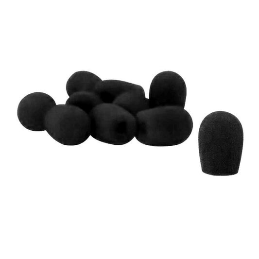 On Stage Headset Microphone Windscreens in Black (Pk-10) from Joondalup Music Centre
