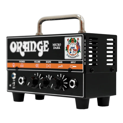Orange MD Micro Dark Guitar Valve Head side