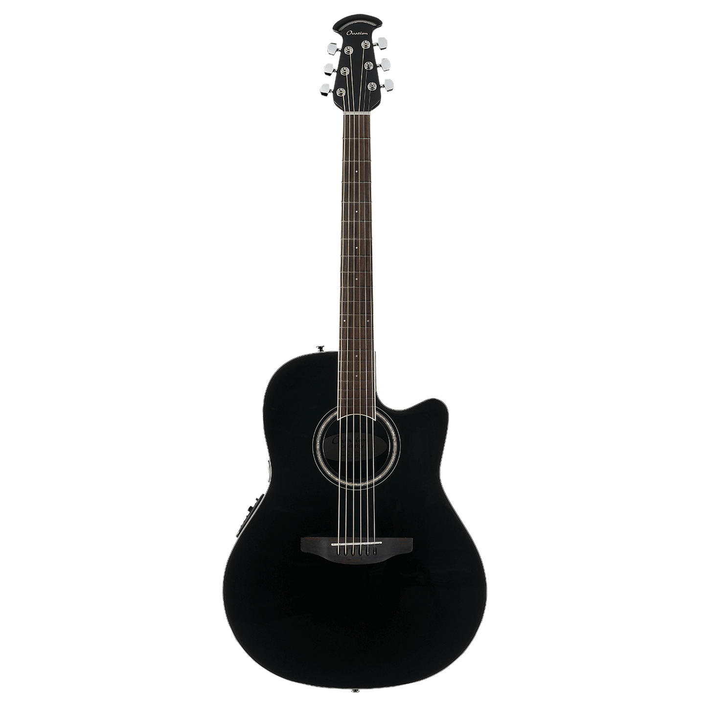 Ovation Celebrity Standard Mid Depth Acoustic Electric Guitar – Black from Joondalup Music Centre