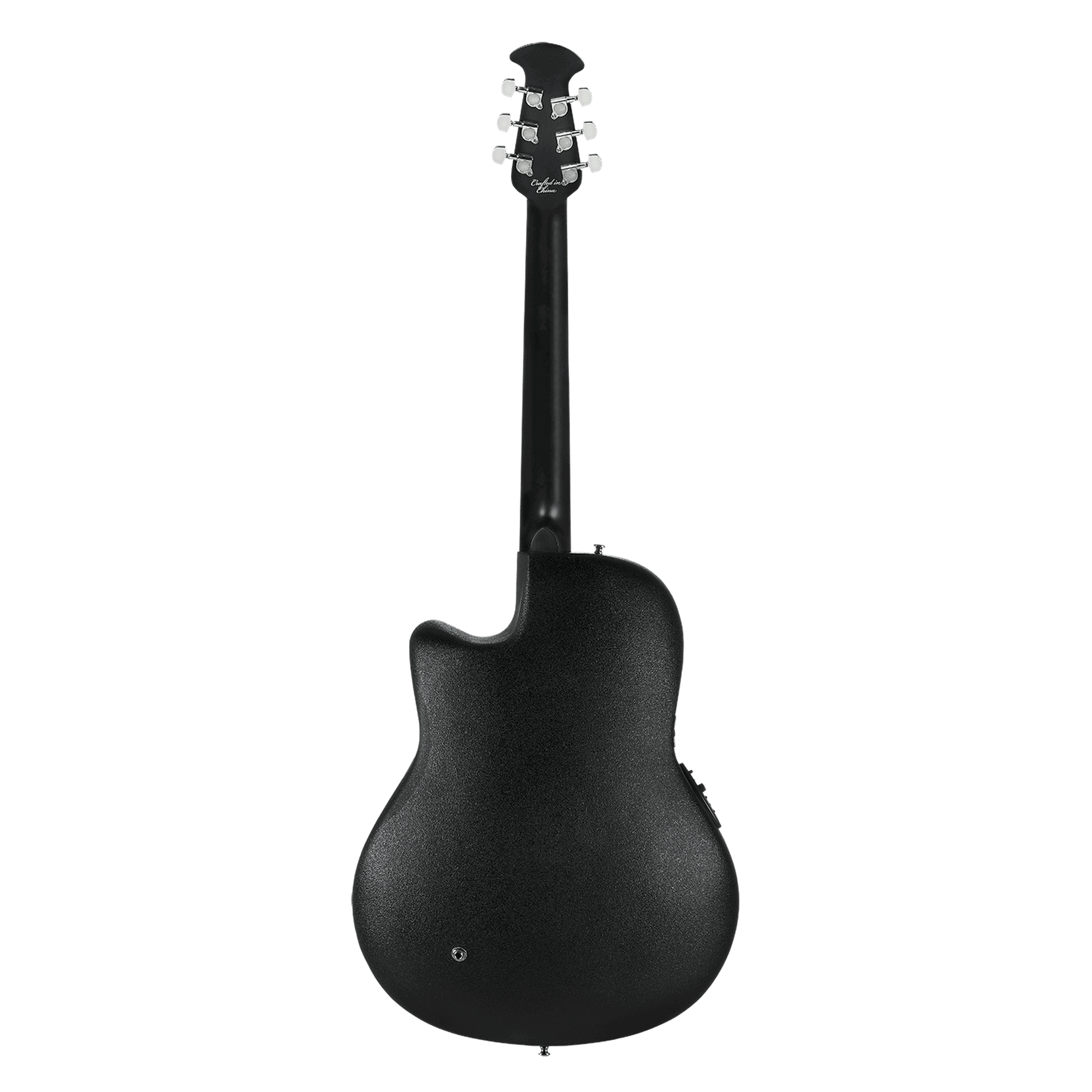 Ovation Celebrity Standard Mid Depth Acoustic Electric Guitar – Black from Joondalup Music Centre 3