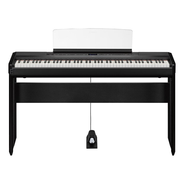 Yamaha P-525B + L-515B Portable Digital Piano Pack - Black