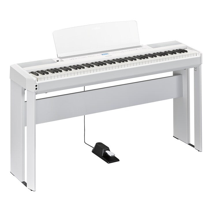 Yamaha P-525WH + L-515WH Portable Digital Piano Pack - White