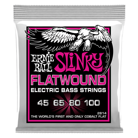 Ernie Ball Slinky Flatwound Bass Strings - 45-100 - Joondalup Music Centre